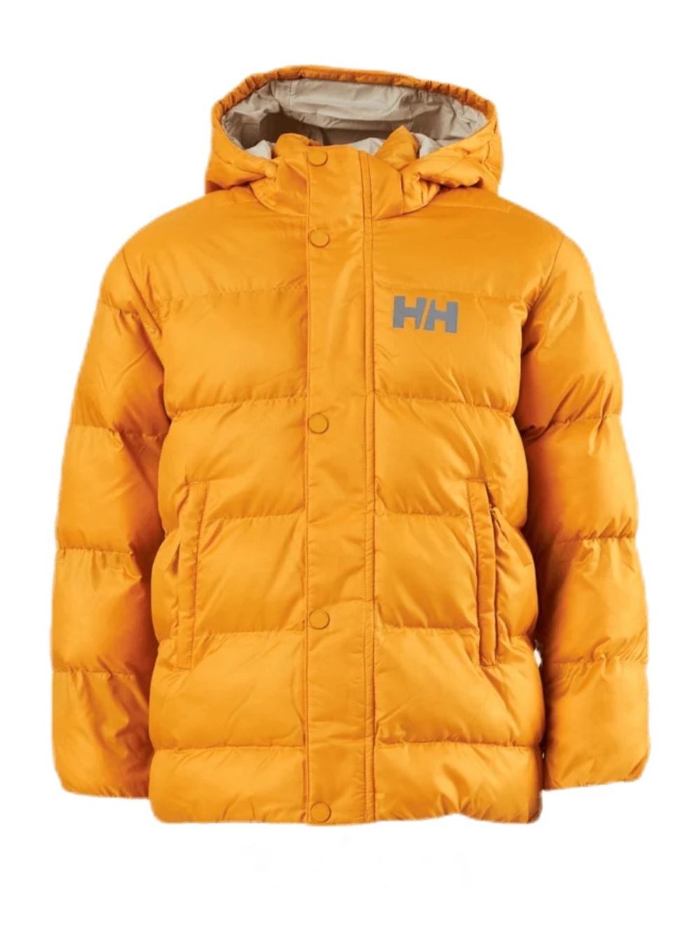 Helly Hansen NWOT Vika Hooded Puffer in Yellow. Youth 10
